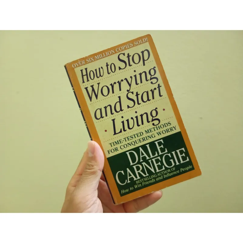 How to stop worrying and start living, sách ngoại văn tiếng Anh english book  701750