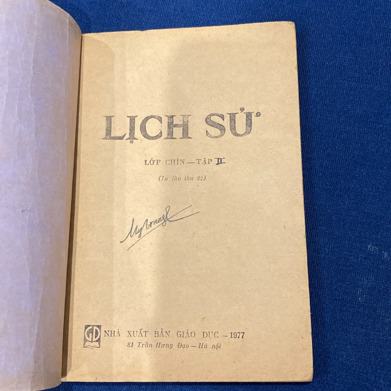 LỊCH SỬ 9, TẬP II (XB 1977) 543630