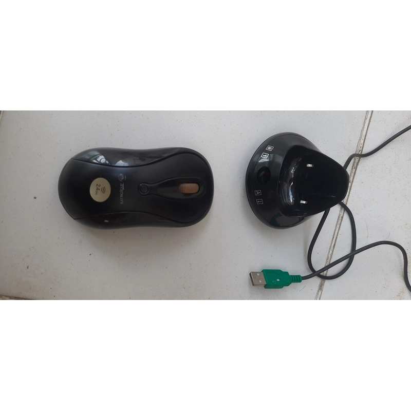 *Chuột không dây hiệu Topun, dùng pin sạc AAA, có dock sạc 443240