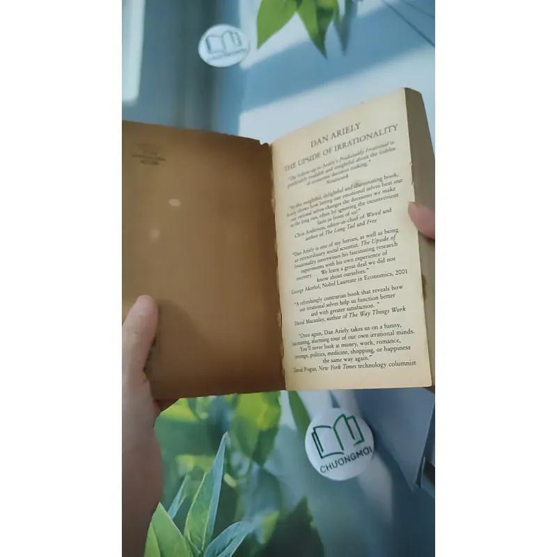 [MIỄN PHÍ BỌC SÁCH] The Upside of Irrationality - Dan Ariely 1027174