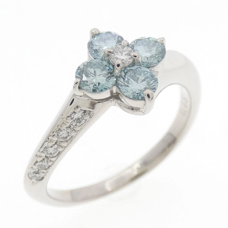 Nhẫn kim cương hoa PT900 0.65CT - Hàng hiệu Authentic 848043