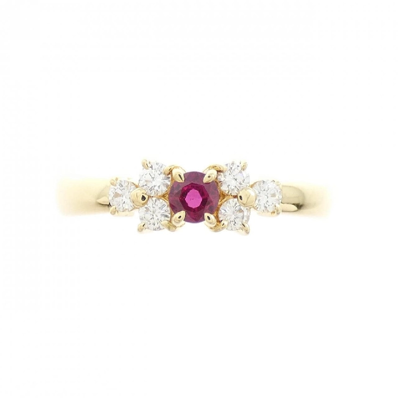 Nhẫn Ruby Mikimoto 0.11CT - Hàng hiệu Chính hãng 837921
