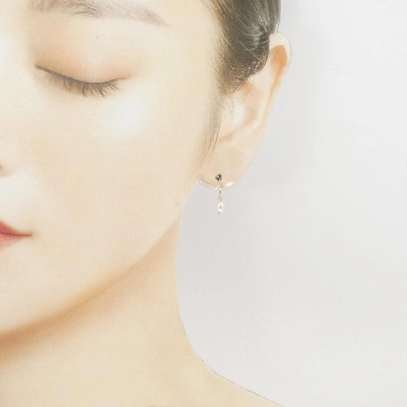 K18YG Bông tai ngọc trai nước ngọt - Hàng hiệu Authentic 863793