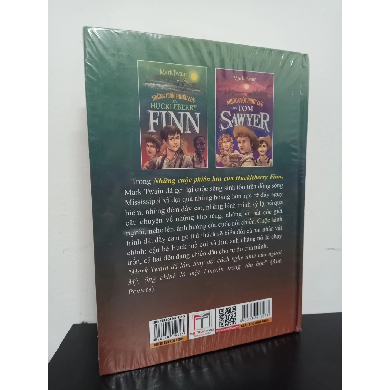 Những Cuộc Phiêu Lưu Của Huckleberry Finn (Bìa Cứng) - Mark Twain New 100% HCM.ASB2201 912850