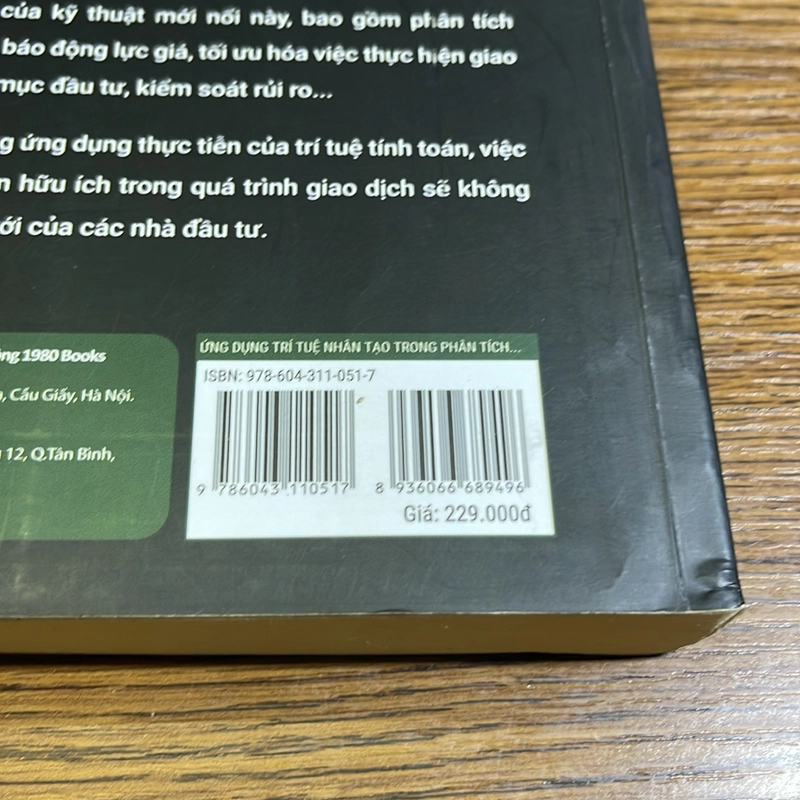 Ứng dụng trí tuệ nhân tạo trong phân tích thị trường chứng khoán Cris Doloc 504821