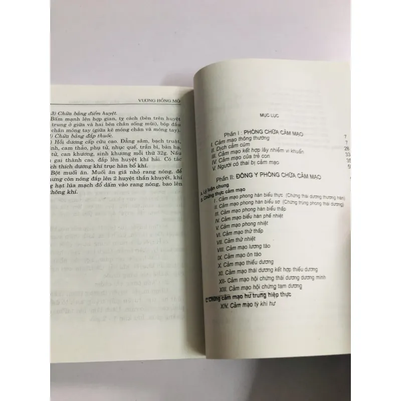 320 CÂU HỎI VỀ PHÒNG CHỮA BỆNH CẢM MẠO  704022