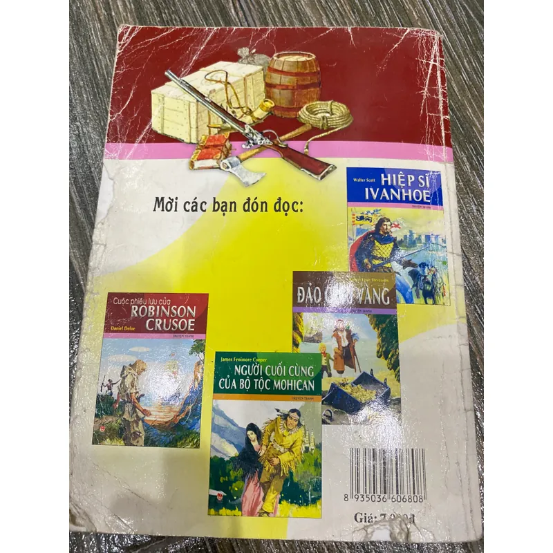 ROBINSON CRUSO TRUYỆN CHỮ+TRANH** TẶNG QUÀ 0Đ *+FREESHIP 688191