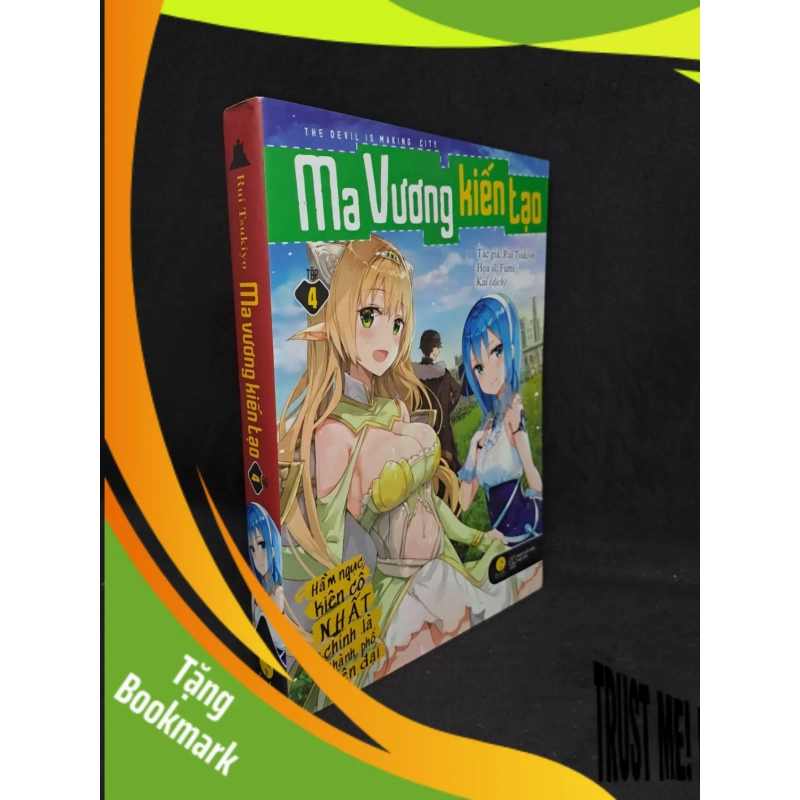 (TẶNG BOOKMARK) Ma Vương kiến tạo tập 4 2019 mới 90% RBK0207 947479