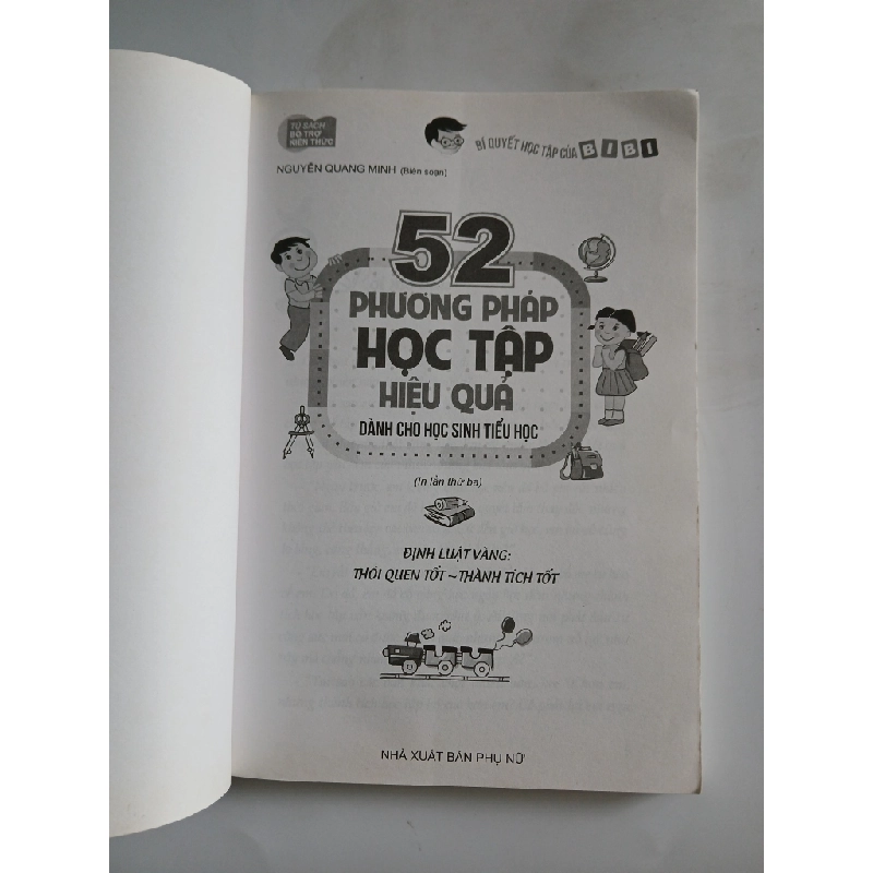 52 Phương Pháp Học Tập Hiệu Quả Dành Cho Học Sinh Tiểu Học - Nguyễn Quang Minh 548334