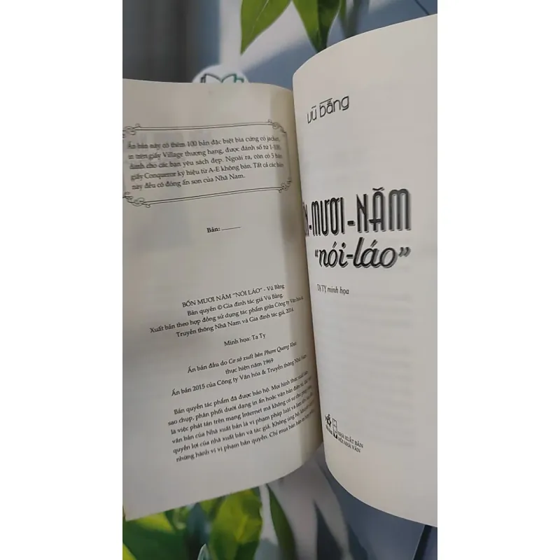 [MIỄN PHÍ BỌC SÁCH] Bốn mươi năm nói láo - Vũ Bằng 798374