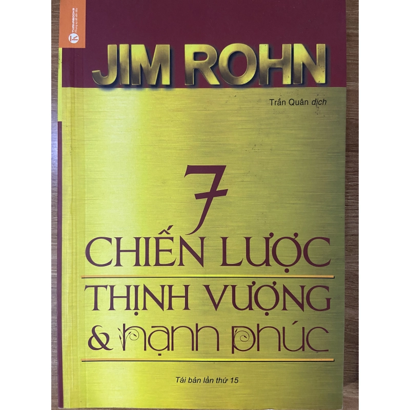 Sách hay 7 chiến lược thịnh vượng & hạnh phúc - Jim Rohn 541410