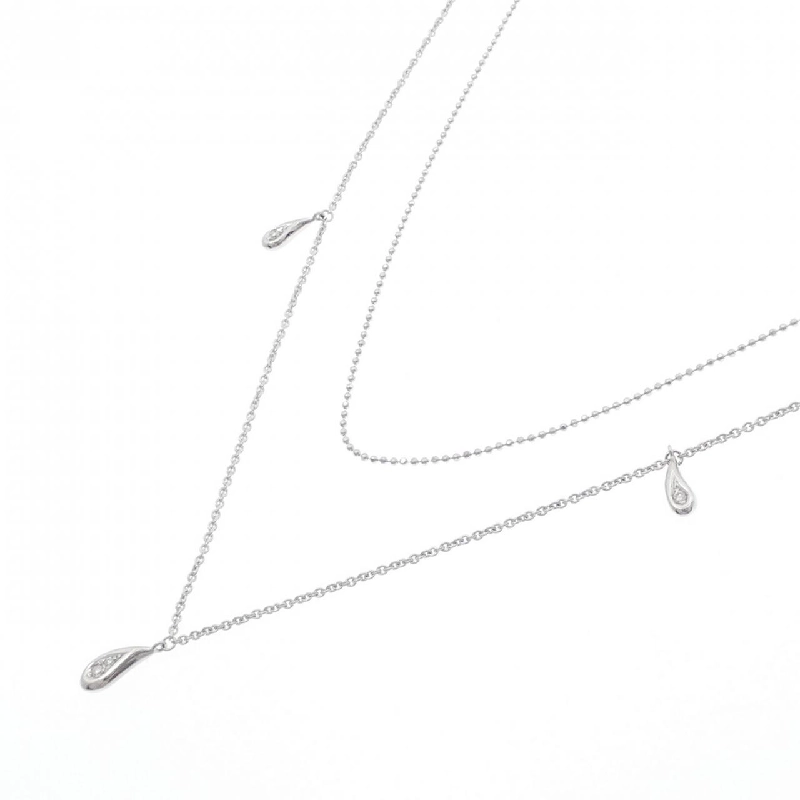 K18WG Dây chuyền kim cương 0.05CT - Hàng hiệu Chính hãng 859576