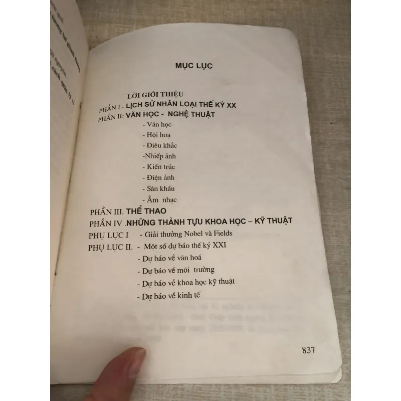 Một thế ký văn minh nhân loại 995085