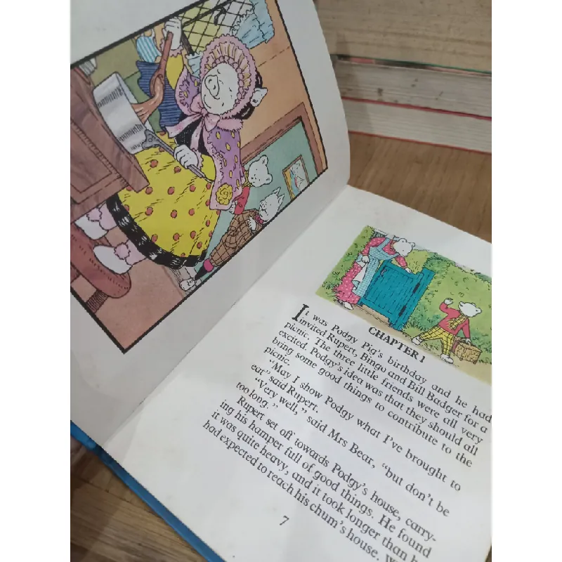 Rupert and Podgy's picnic day - John Harrold, Frederick Chaplain 706901