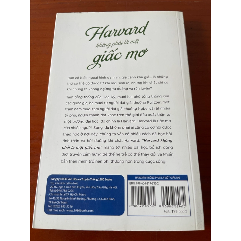Harvard không phải là một giấc mơ Hàn Duệ Khanh 541225