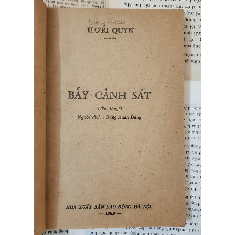 Tiểu thuyết Mỹ: BẪY CẢNH SÁT - Tác giả: Ellery Queen 716278