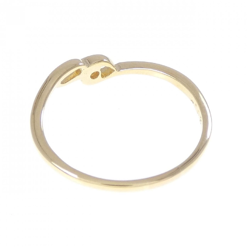 Nhẫn kim cương K18YG 0.03CT 666495