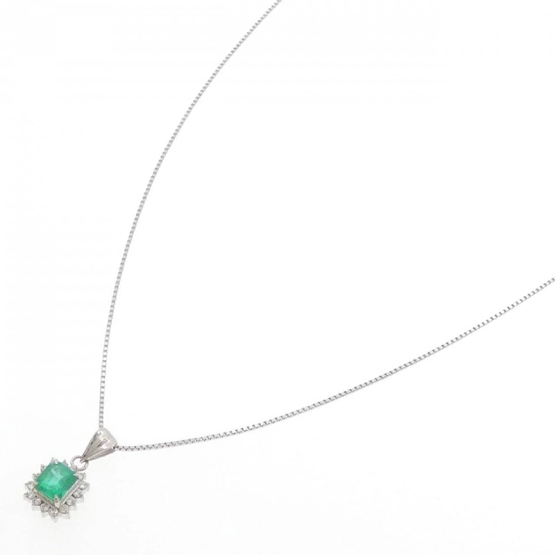 Dây chuyền ngọc lục bảo PT900/PT850 0.69CT - Hàng hiệu Authentic 857754