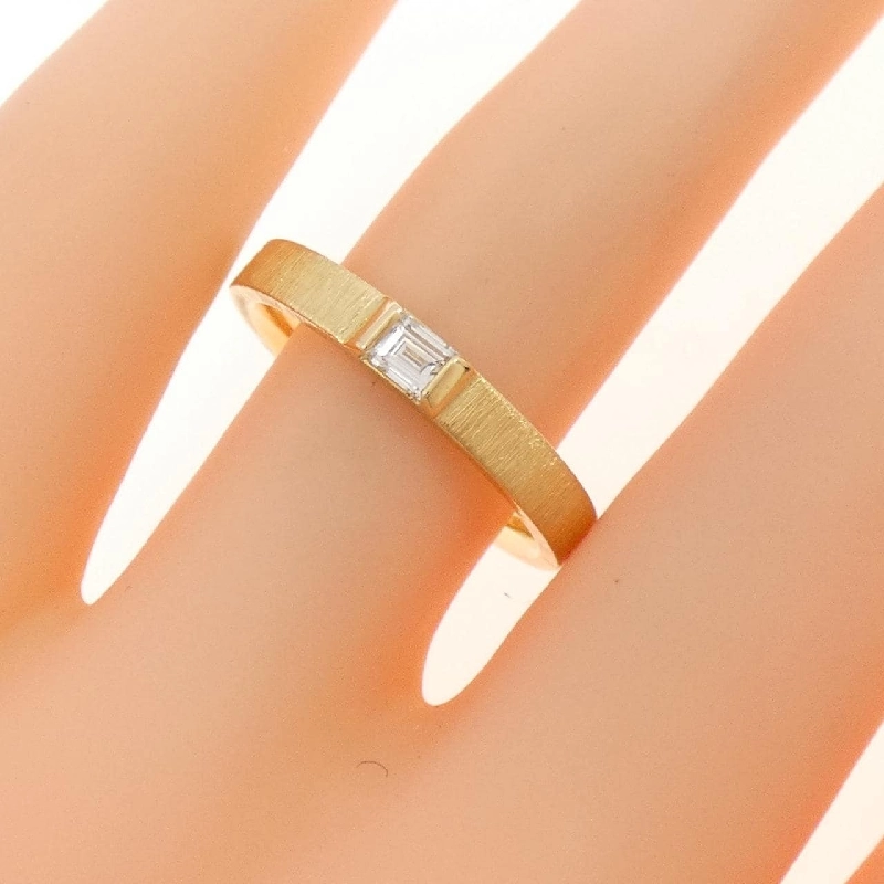 Nhẫn kim cương K18YG 0.16CT - Hàng hiệu Chính hãng 854136