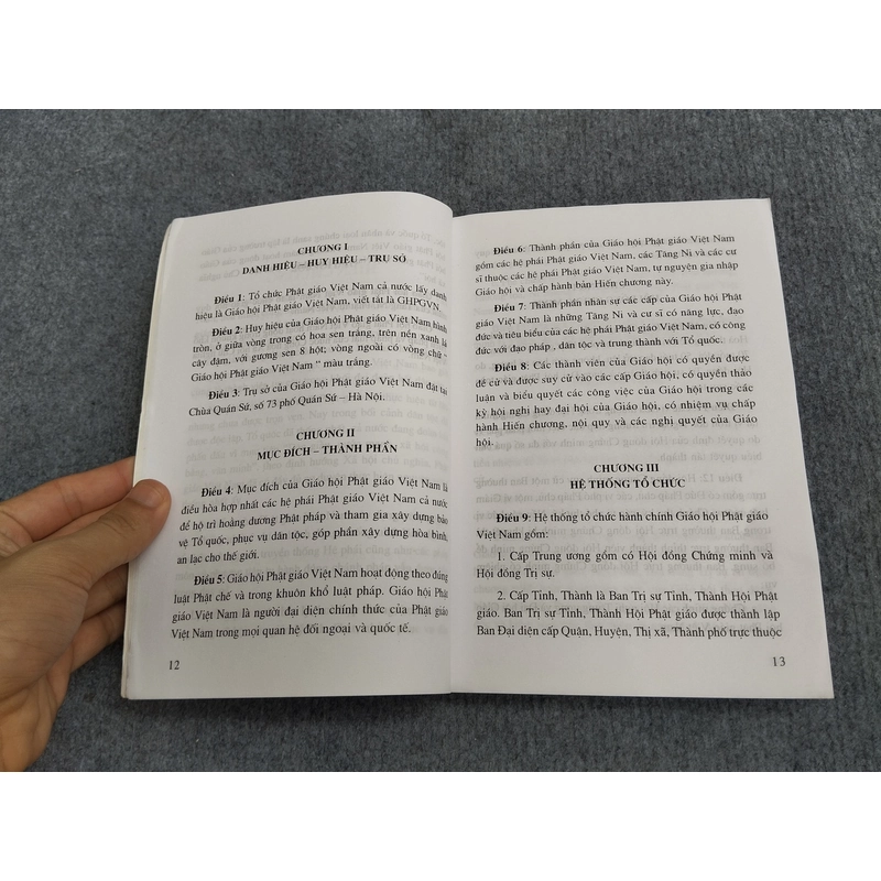 TẬP VĂN BẢN VỀ TỔ CHỨC VÀ ĐƯỜNG HƯỚNG HÀNH ĐẠO CỦA CÁC TÔN GIÁO TẠI VIỆT NAM 495394