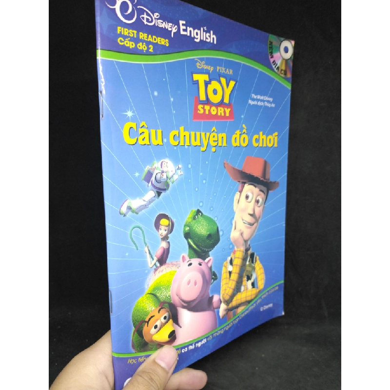 Đọc sách cùng PK - Sách Toy story Câu chuyện đồ chơi kèm đĩa CD mới 90% 1303 - Khác 237823