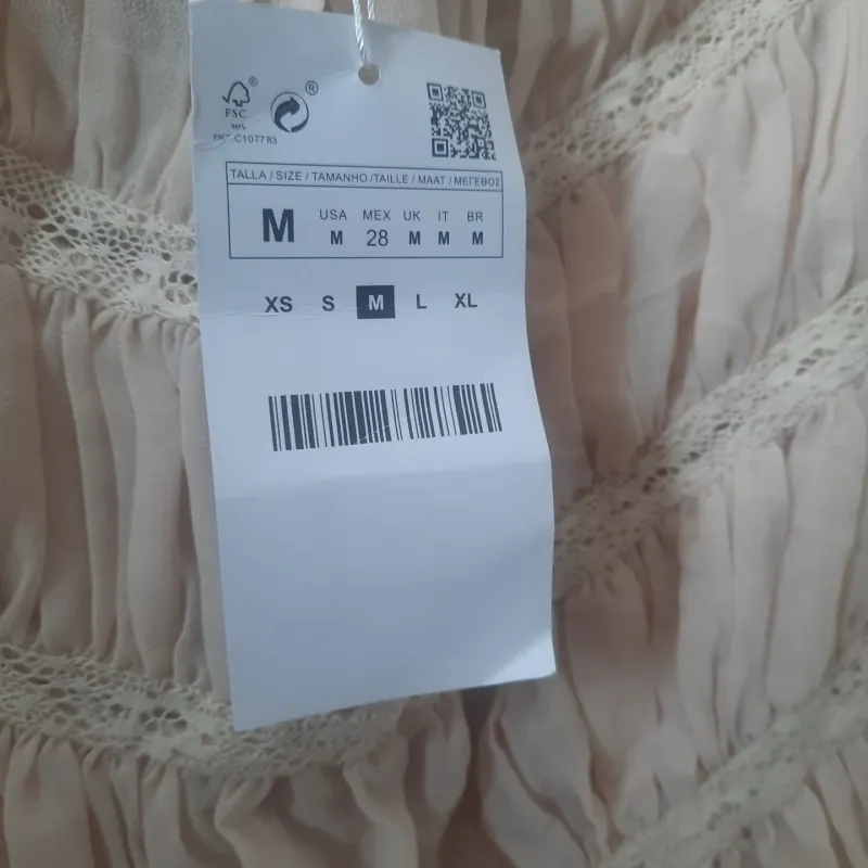 Áo kem hai dây nhún bèo nữ 925585