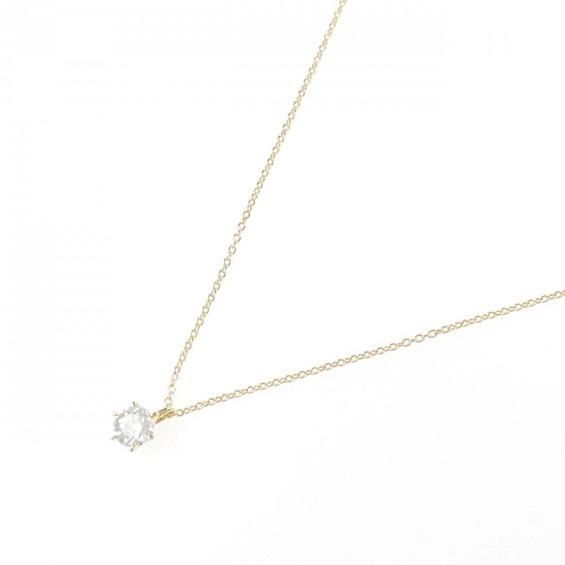 K18YG Dây chuyền kim cương 0.302CT F SI1 3EXT H&C - Hàng hiệu Chính hãng 871856