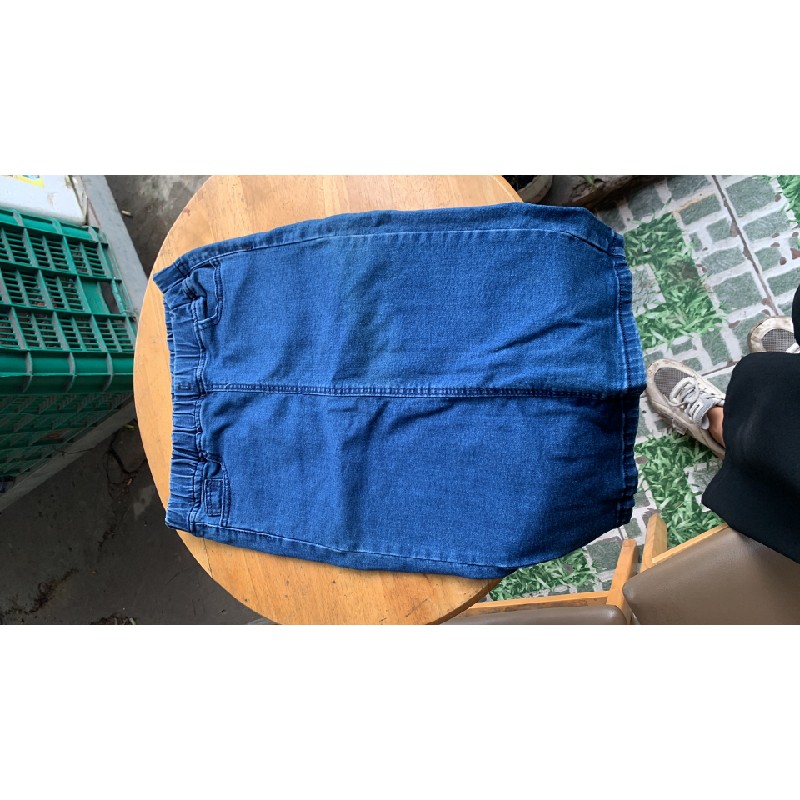 Chân váy jean nữ size M 24963