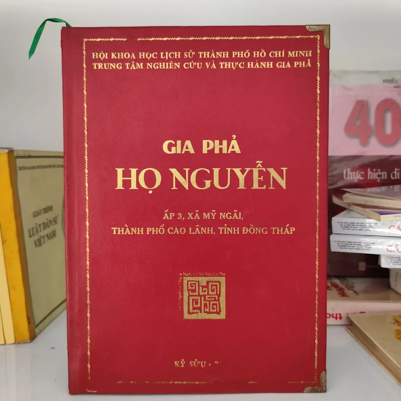 Gia phả Họ Nguyễn ấp 3 xã Mỹ Ngãi Thành phố Cao Lãnh, Tỉnh Đồng Tháp 602966