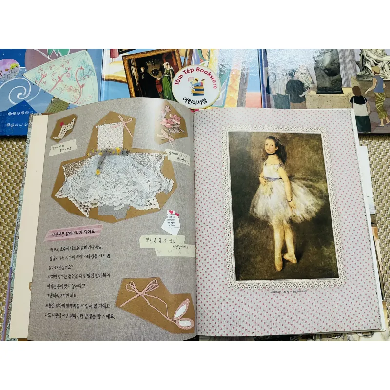 Set sách nghệ thuật cho trẻ – 미술관에 간 꼬마 피카소 시리즈- set 2 747561