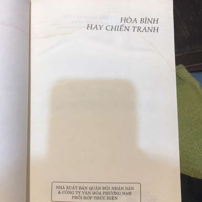 Hoà Bình hay Chiến Tranh 477436