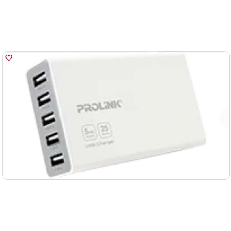 Sạc 5 cổng PROLINK Giá gốc 499K (giảm 61%) còn 199K 331220