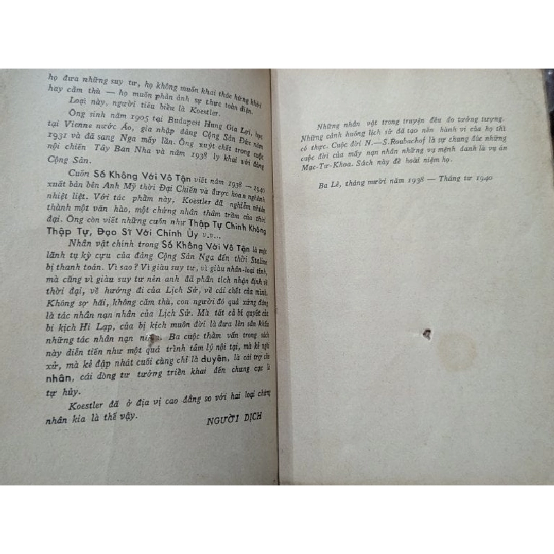 Số không với vô tận - Arthur Koestler ( bản dịch Thạch Trung Giả ) 995721