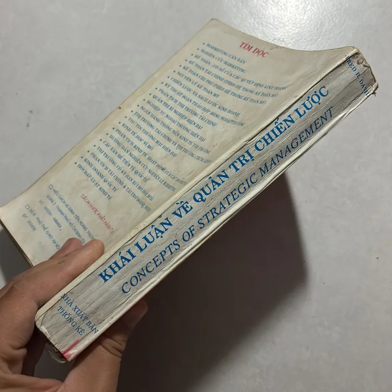 Khái luận về quản trị chiến lược - Fred R. David 726991