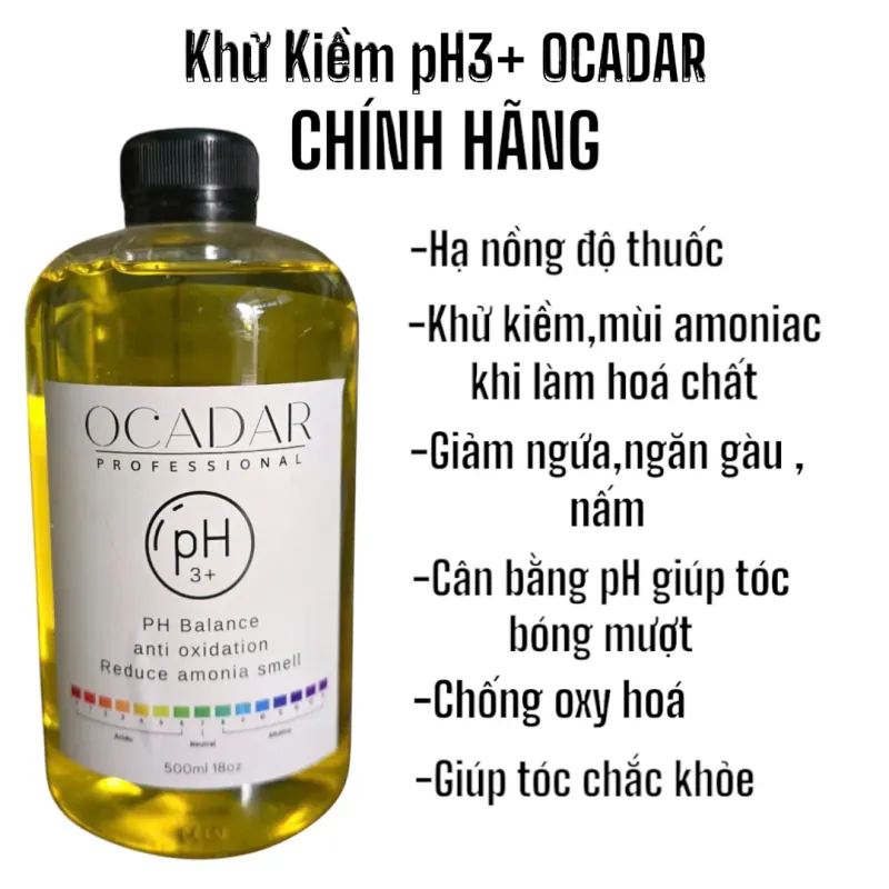 Khử Kiềm OCADAR PH3+ Giảm Mùi Hoá Chất 500ml 762731