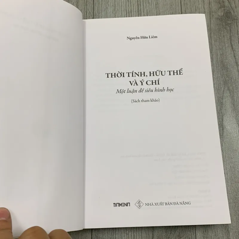 Thời tính, hữu thể và ý chí, một luận đề siêu hình học. 7b1 783454