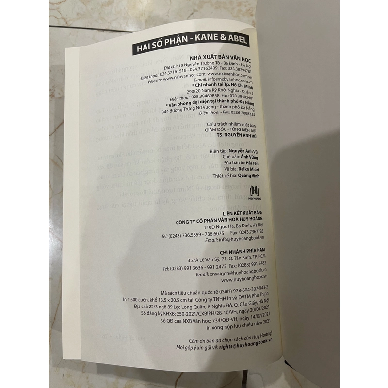 Hai số phận - Jeffrey Archer 469567
