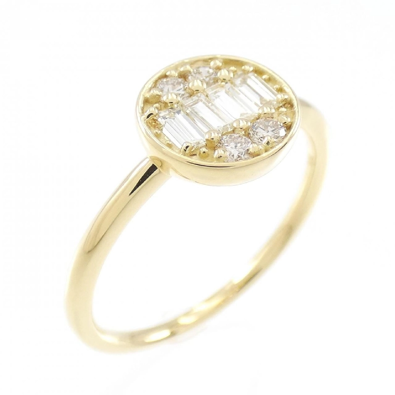 【Sản phẩm mới】Nhẫn kim cương K18YG 0.30CT 673668