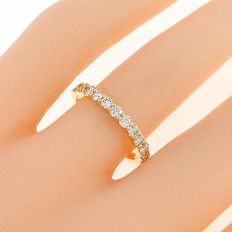 【Sản phẩm mới】Nhẫn kim cương K18YG 0.50CT 670035