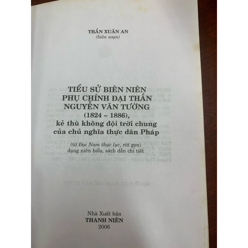 Tiểu sử biên niên phụ chính đại thần Nguyễn Văn Tường 278387