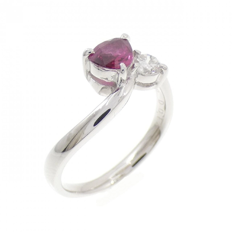 Nhẫn Ruby PT900 0.50CT - Hàng hiệu Chính hãng 850309
