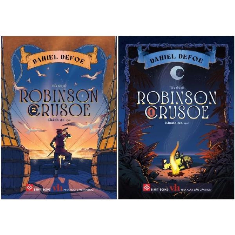 Robinson Crusoe (Bộ 2 Tập) - Daniel Defoe 284282