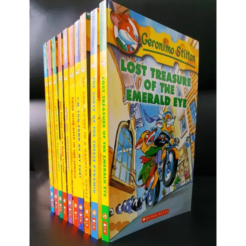 Sách - Geronimo Stilton tập 1~80 - Tặng Mp3, Sách nhập đẹp 759581