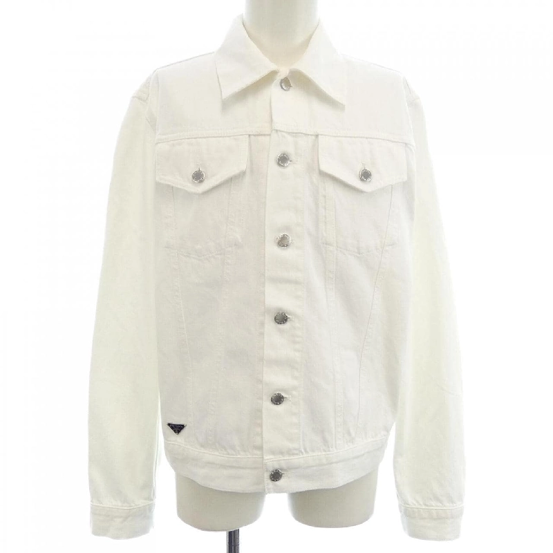 Áo khoác denim PRADA GEB227 S231 12PA - Hàng hiệu Chính hãng 890205