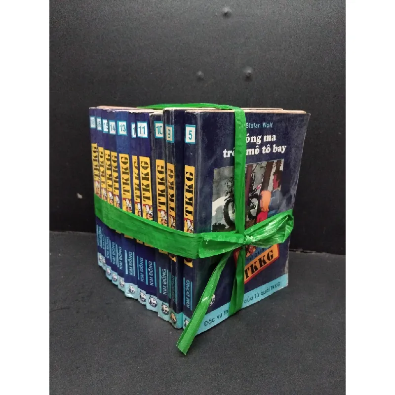 Bộ 11 cuốn Tứ quái TKKG (tập 5,9,10,11,12,13,14,15,16,17,18) mới 70% bẩn bìa, ố vàng HCM2110 Stefan Wolf VĂN HỌC 339752