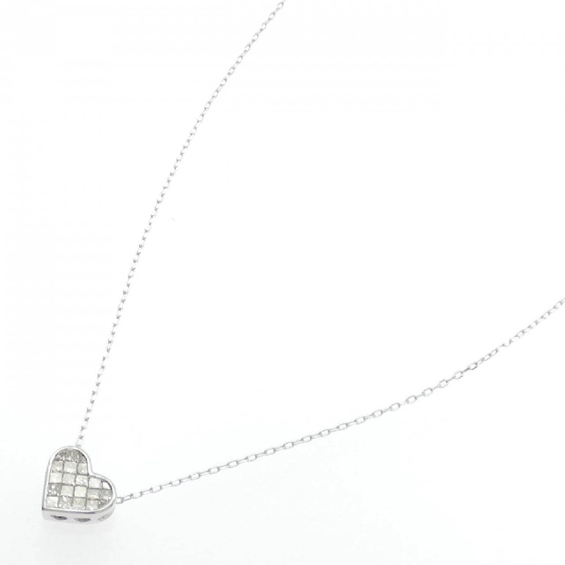 K18WG Dây chuyền kim cương - Hàng hiệu Authentic 857365