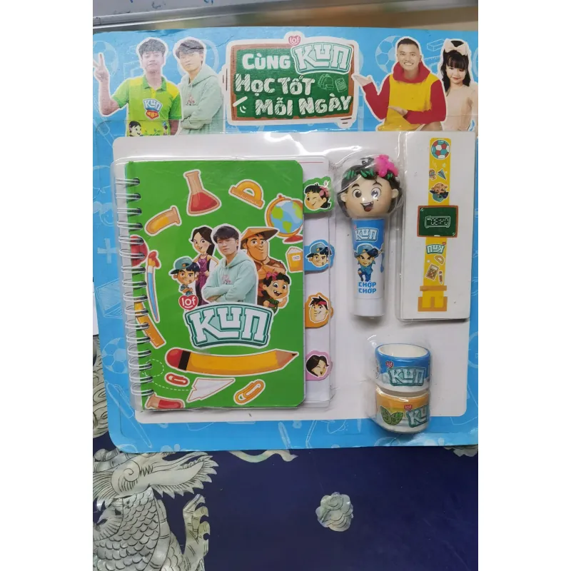 Bộ dụng cụ học tập siêu Kun - Hàng Khuyến mãi sữa Kun 995833