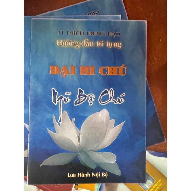 SÁCH HƯỚNG DẪN TRÌ TỤNG ĐẠI BI CHÚ, NGŨ BỘ CHÚ - THÍCH TRUNG ĐẠO 30K 1038217