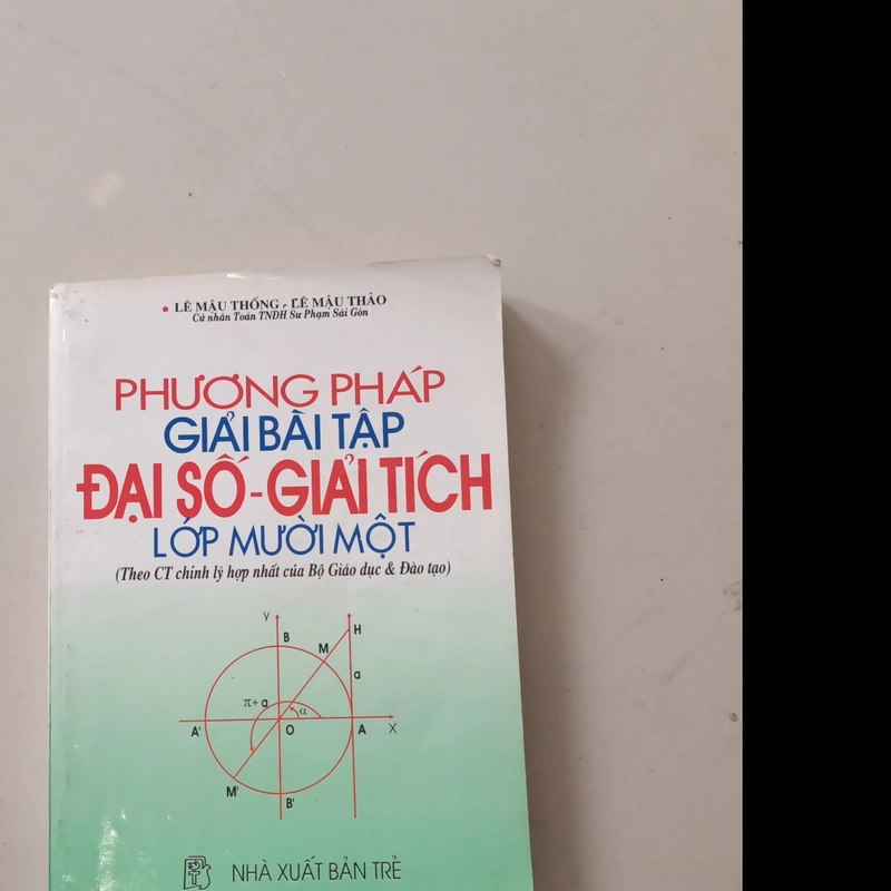 Phương pháp giải bài tập đại số, giải tích lớp 11 460672