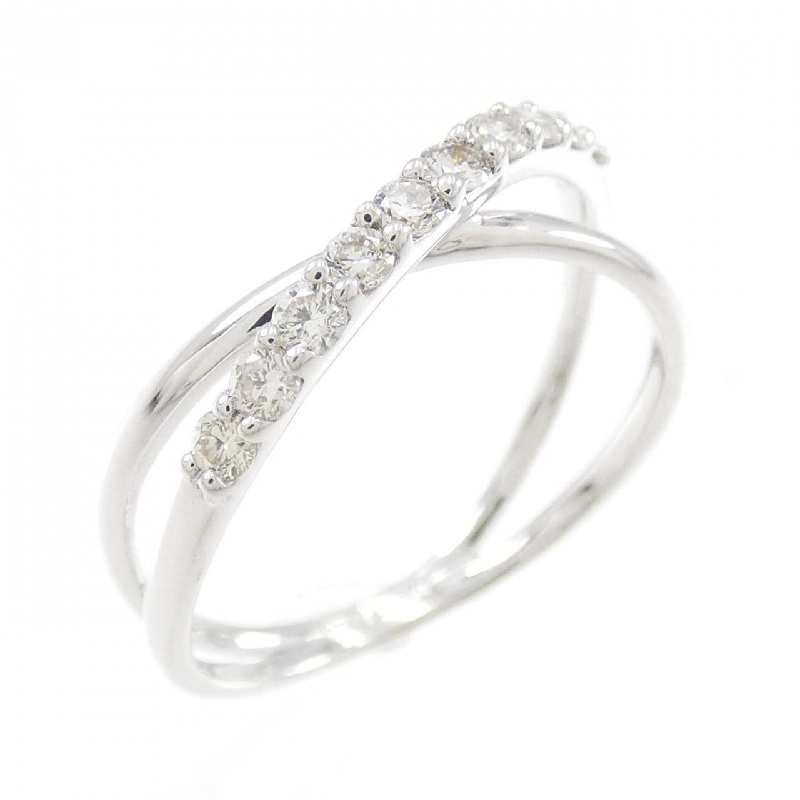 Nhẫn kim cương K18WG 0.20CT 670393